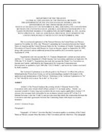 Department of the Treasury Technical Exp... by 