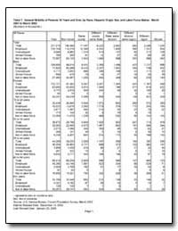 Table 7. General Mobility of Persons 16 ... by U. S. Census Bureau Department