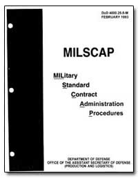 Military Standard Contract Administratio... by Department of Defense