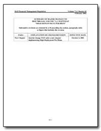 Summary of Major Changes to Dod 7000.14-... by Department of Defense