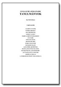 Guillaume Apollinaire Tanulmanyok by 