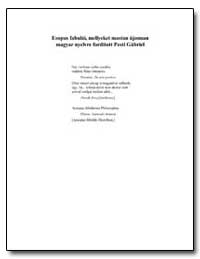Esopus Fabulai, Mellyeket Mastan Ujonnan... by Poetica, De Arte