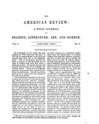 The American Whig Review : Volume 0001, ... by Wiley and Putnam