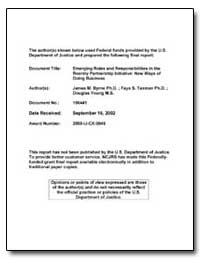 Emerging Roles and Responsibilities in t... by Byrne, James M.