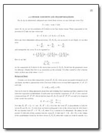 Tensor Concepts and Transformations by 