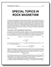 Special Topics in Rock Magnetism by 