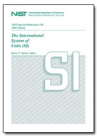 The International System of Units by Taylor, Barry N.
