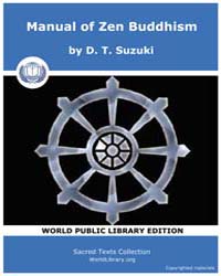 Manual of Zen Buddhism by Suzuki, D. T.