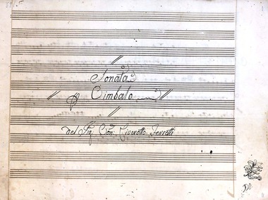 Harpsichord Sonata in F major : Complete... by Ferretti, Liveretto