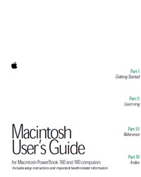 Apple Support Manuals : 0302674Apb160180... by Apple Computer Inc.