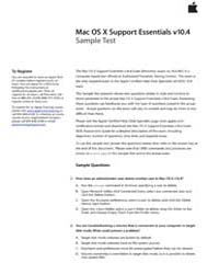 Apple Support Manuals : Achds-sample-tes... by Apple Computer Inc.