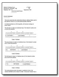 Address Mappings by Postel, J.