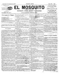 El Mosquito, August 1877 Volume Issue: August 1877 by Stein, Henri Frenchman