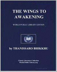 Wings to Awakening by Thanissaro Bhikkhu