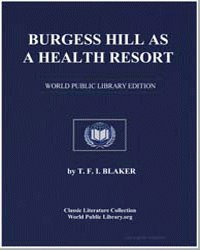 Burgess Hill as a Health Resort : Hints ... by Thomas Frederick Isaacson Blaker