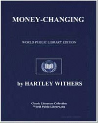 Money-changing, an introduction to forei... by Withers, Hartley