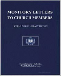 Monitory letters to church members by 