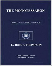 The Monotessaron; or, The Gospel history... by Thompson, John Samuel