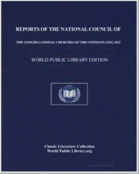 Reports of commissions and mission board... Volume Issue: 1923 by National Council of the Congregational Churches of...
