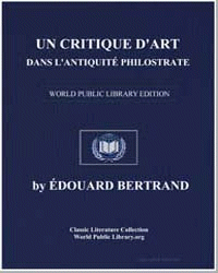 Un critique d'art dans l'antiquité, Phil... by Édouard Bertrand