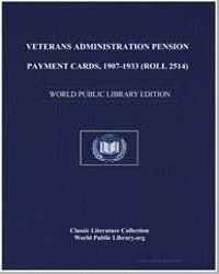 Veterans Administration pension payment ... Volume Reel 2514 - Military Pensions--United States - Wright, Jefferson - Wright, Marvin B. by United States. Veterans Administration