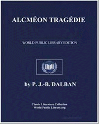 Alcméon : Tragédie En Cinq Actes by Dalban, P. J. B. (Pierre Jean Baptiste), 1784-1864