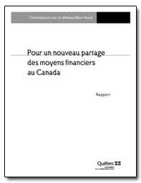 Pour Un Nouveau Partage des Moyens Finan... by 